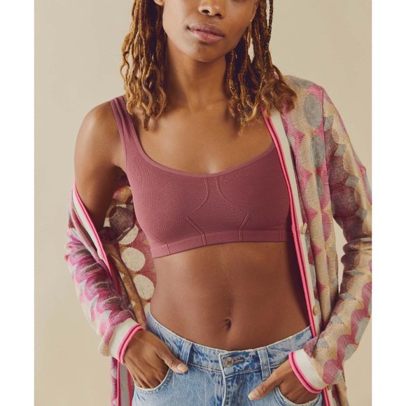 Free People Other - 🎉LAST CHANCE🎉 FREE PEOPLE Wide Eyed Seamless Corset / Roan Rouge